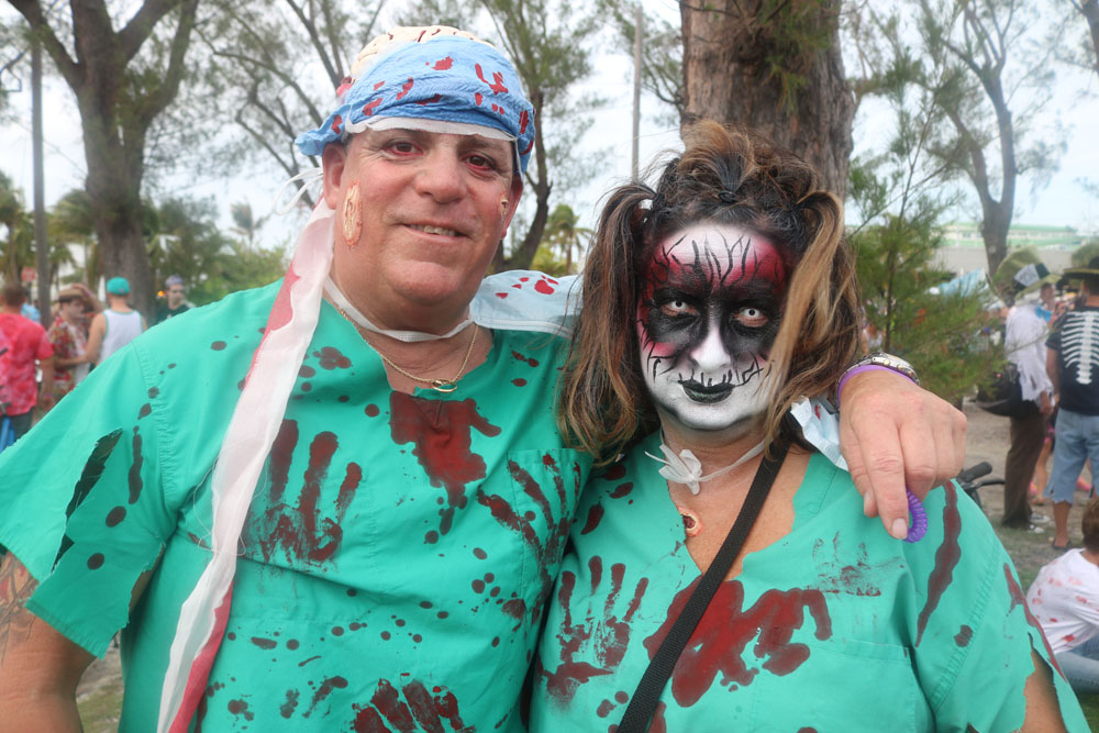 Zombie Bike Ride 2017 photo - Duval Street, Key West